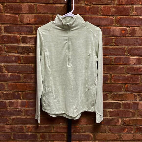 Avia Green 3/4 Zip Running Pullover Top Size Medium NWOT - Picture 1 of 7